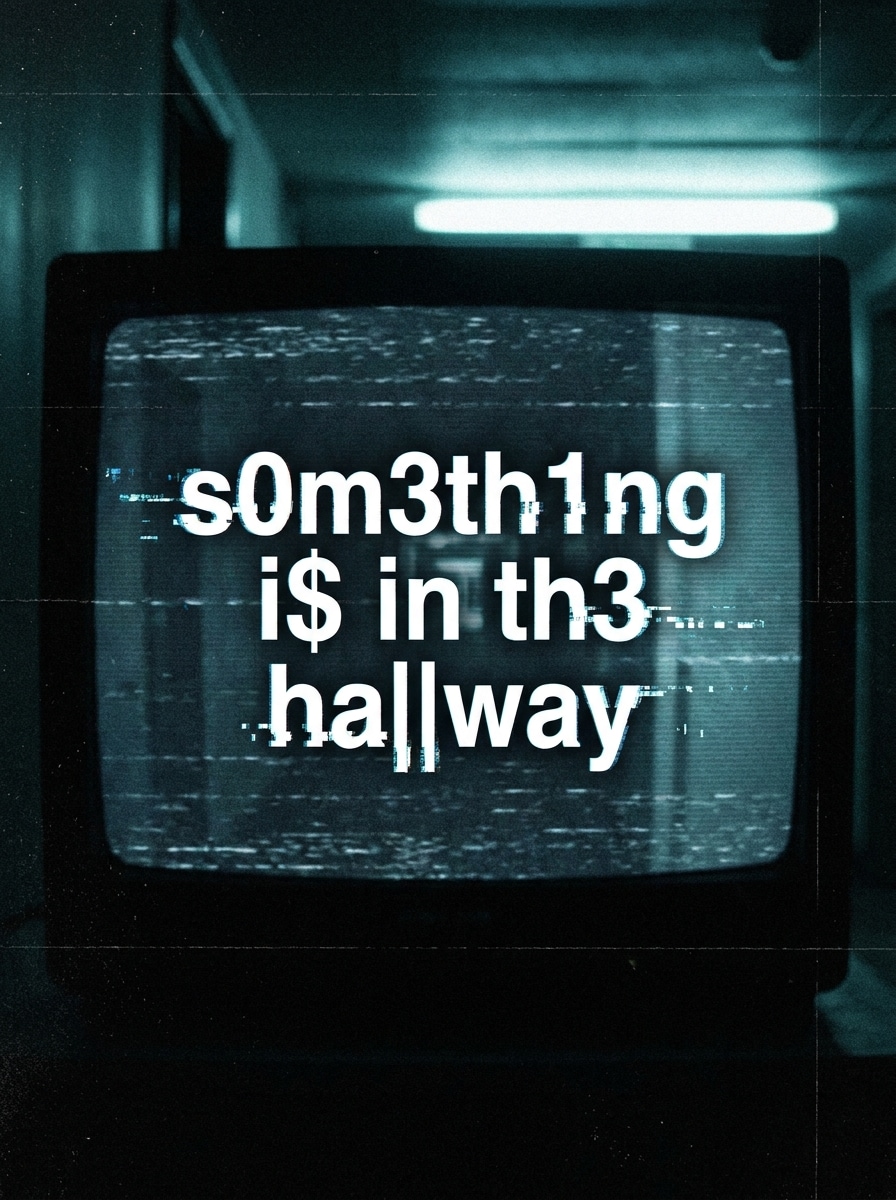 Distorted Horror Caption