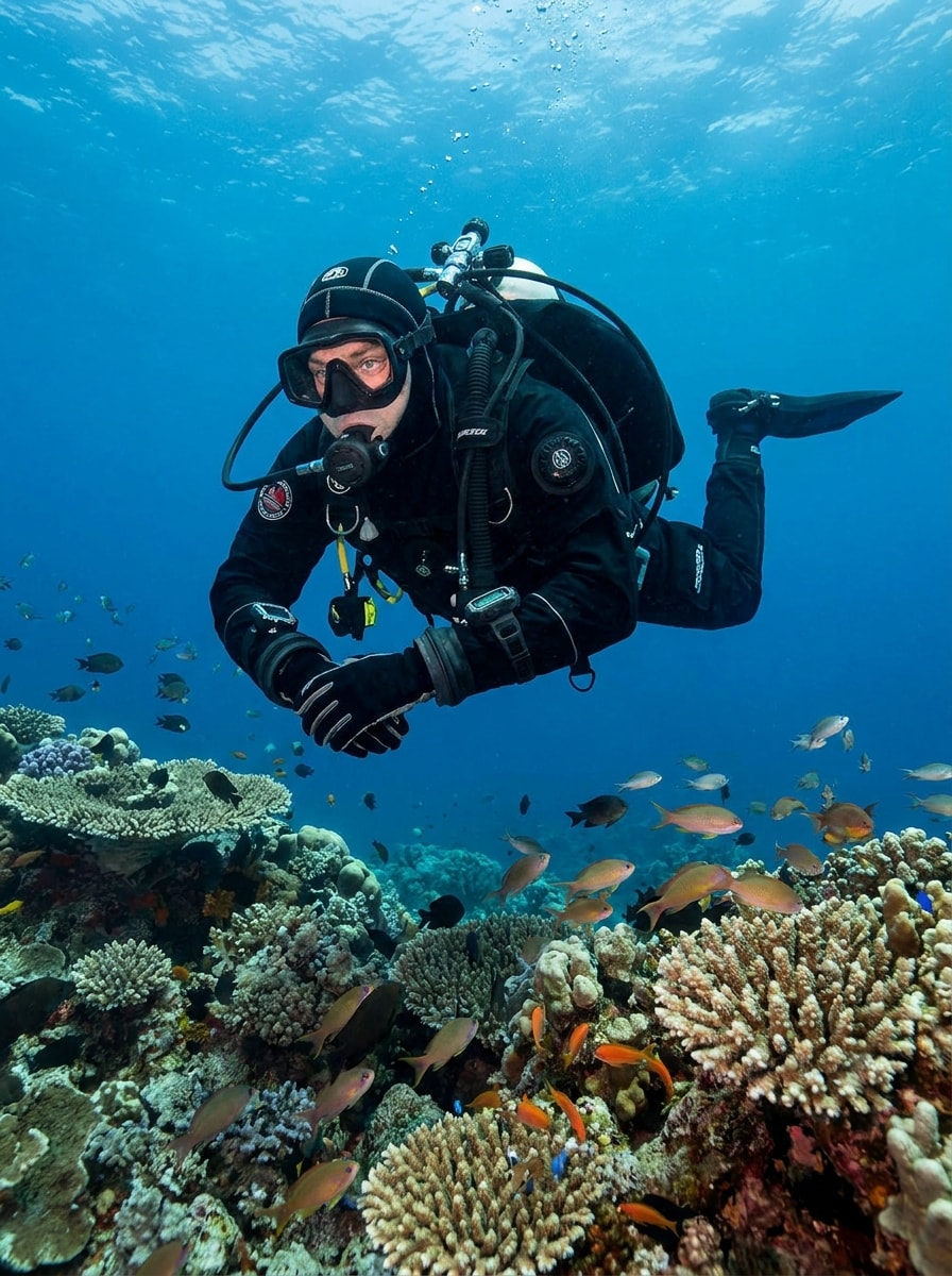 Diver Subject Highlight