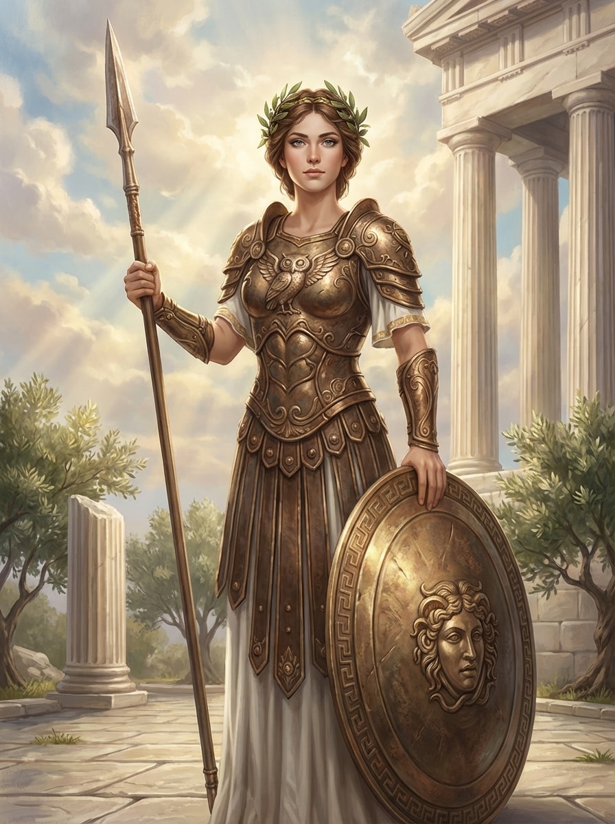 Divine Athena Warrior
