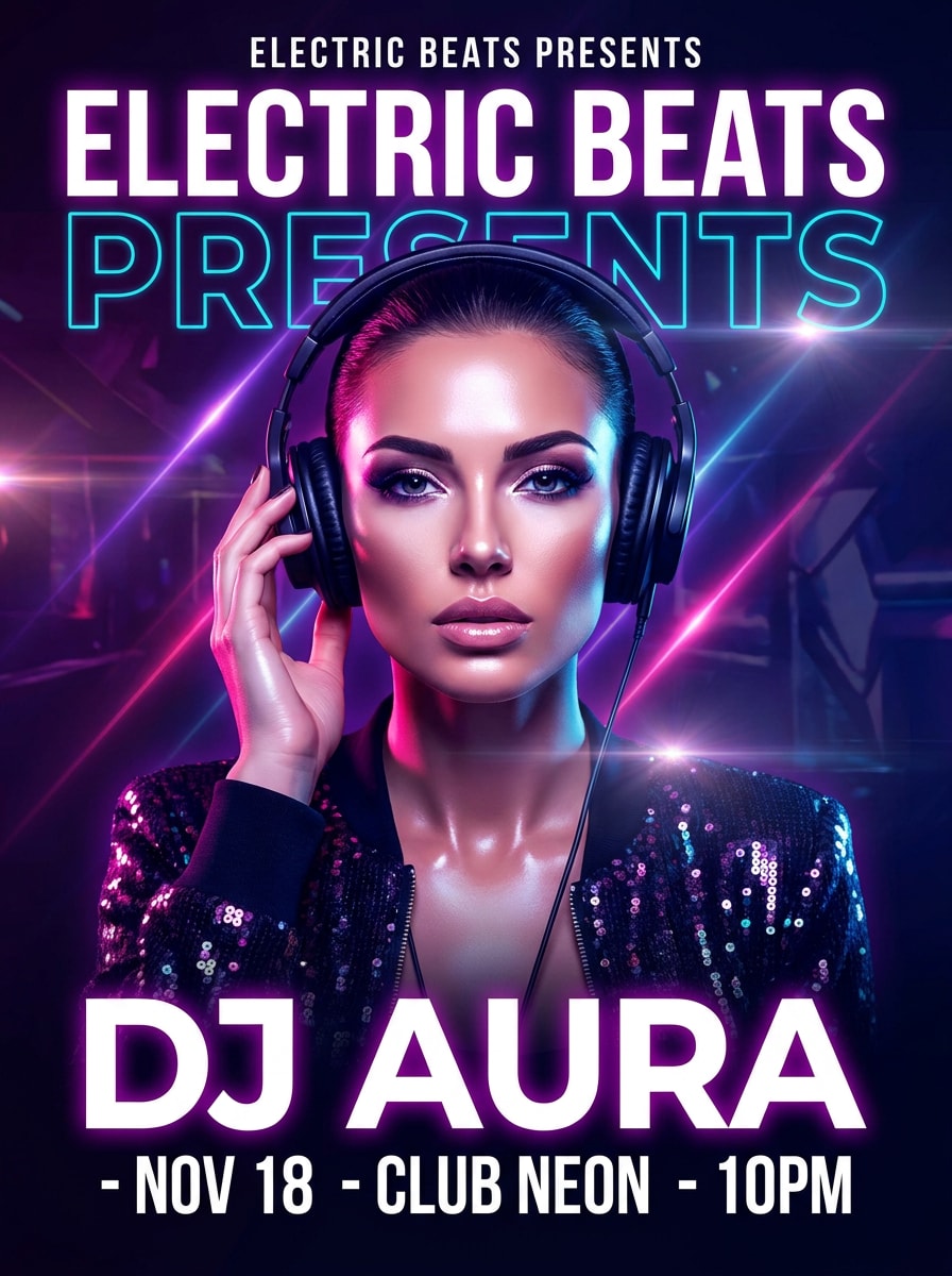 DJ Flyer Poster