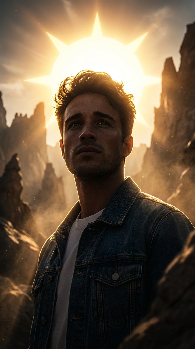 Low Angle Hero Composition