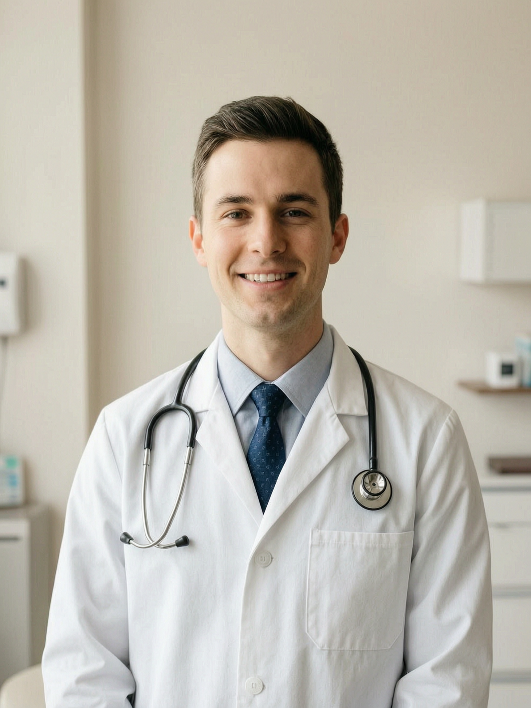 doctor headshot before