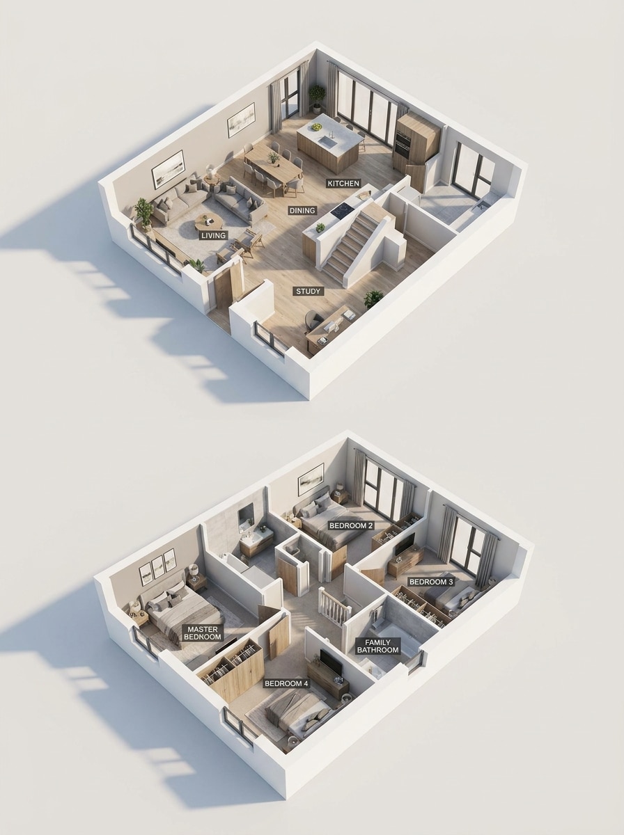 Dollhouse 3D View