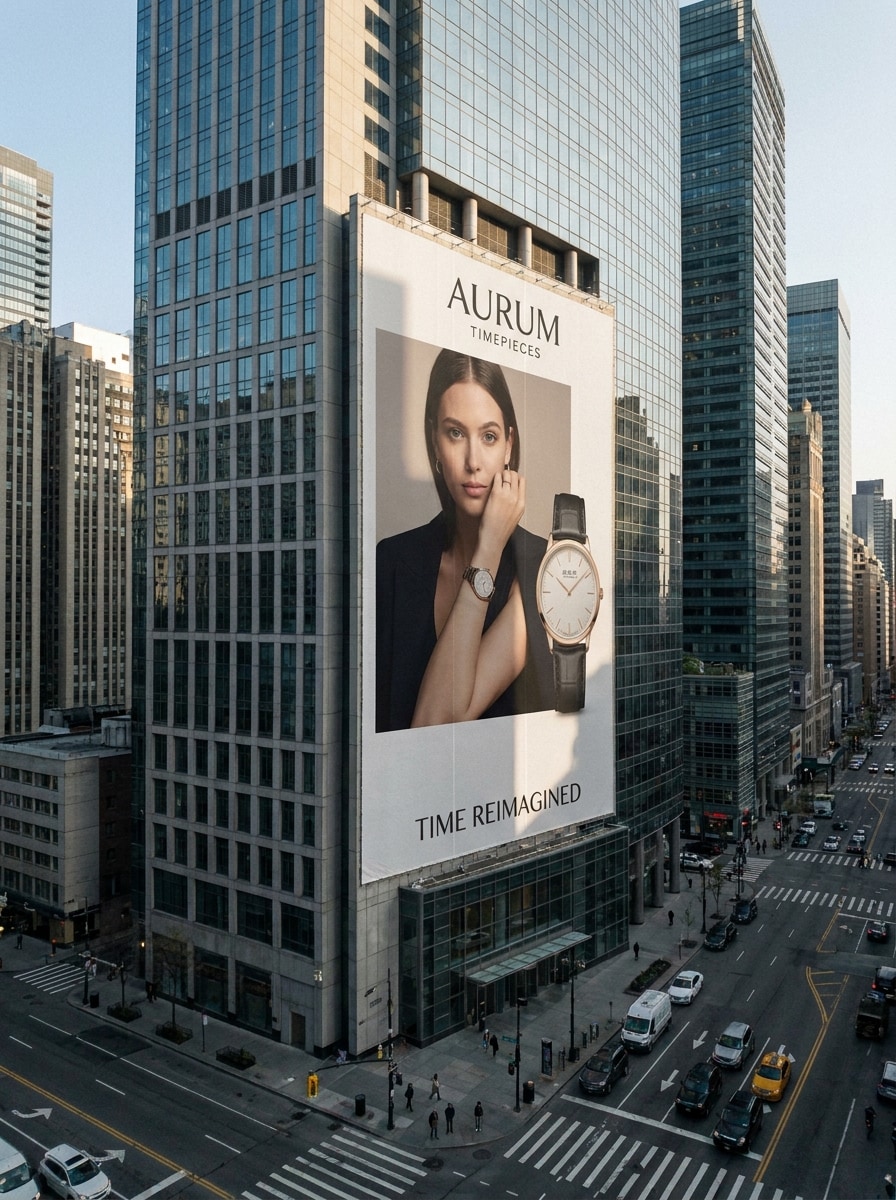 Downtown Building Billboard