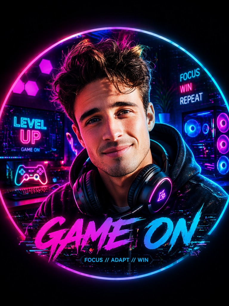 RGB Gaming DP DP Prompt ChatGPT AI photo editing