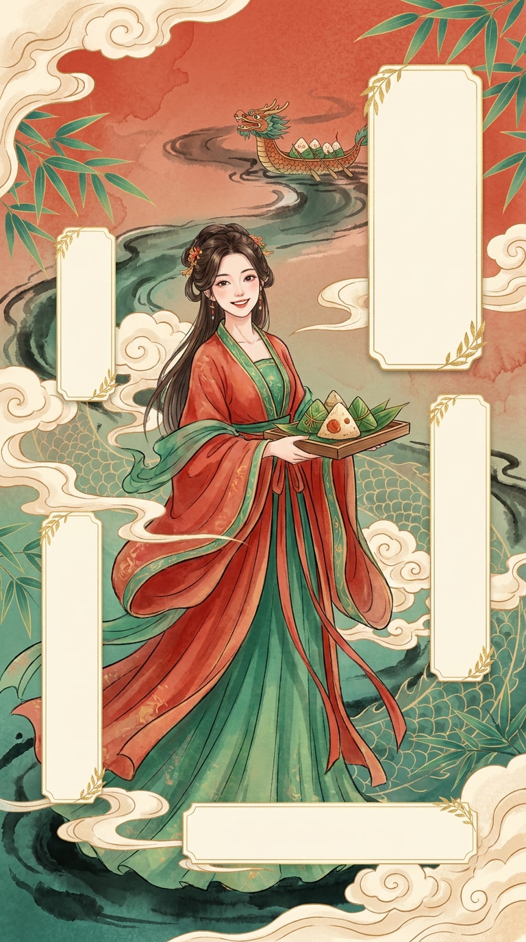 Duanwu Festival social media post prompt