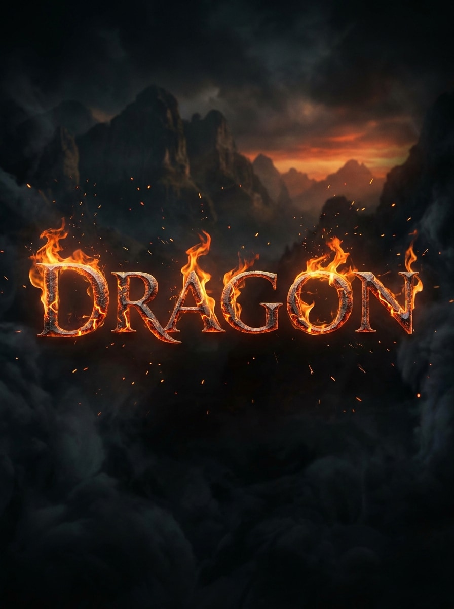 Dragon Fire Text