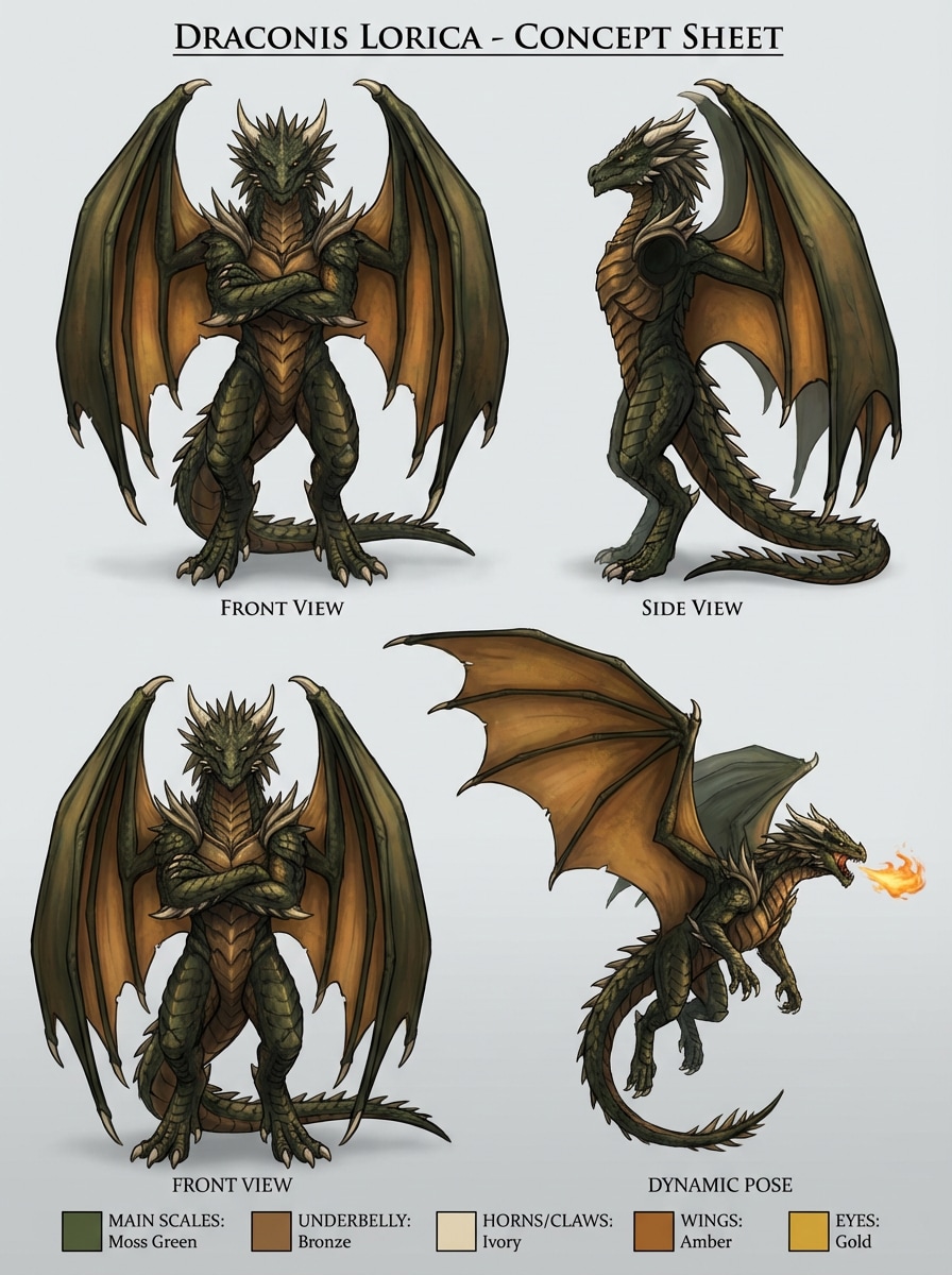Dragon Reference Sheet