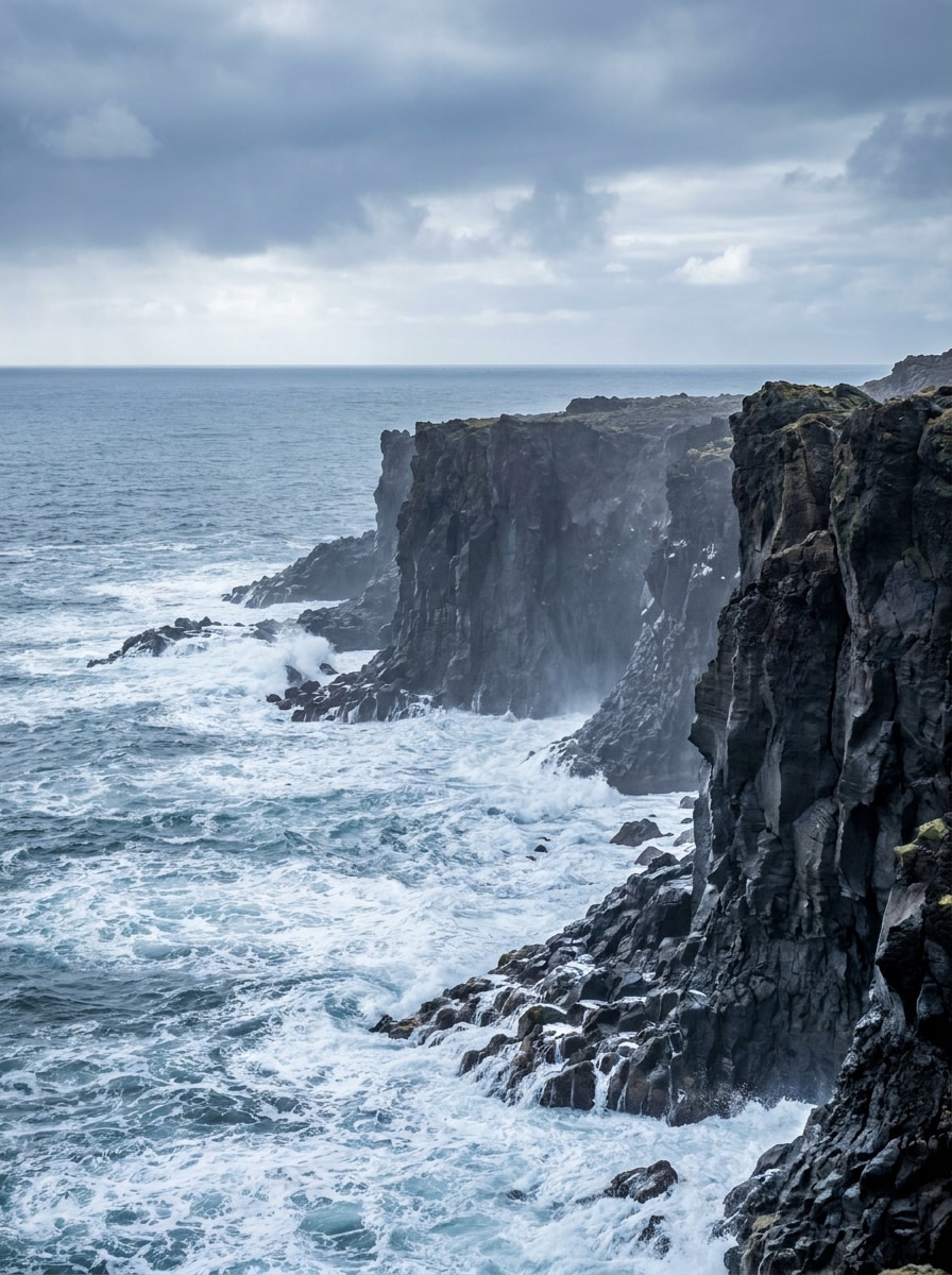 Dramatic Coastal Cliffs