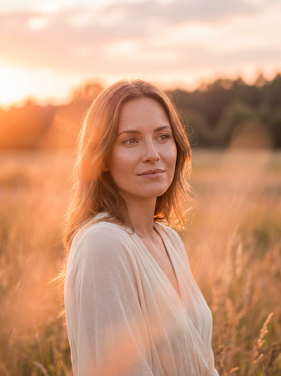Dreamy Sunset Flare