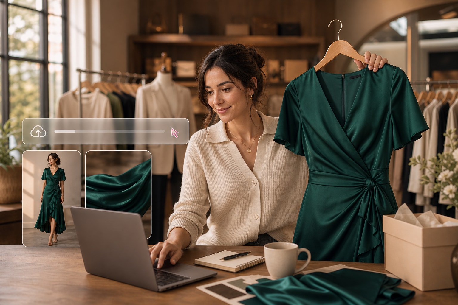 AI dress photo-to-video workflow
