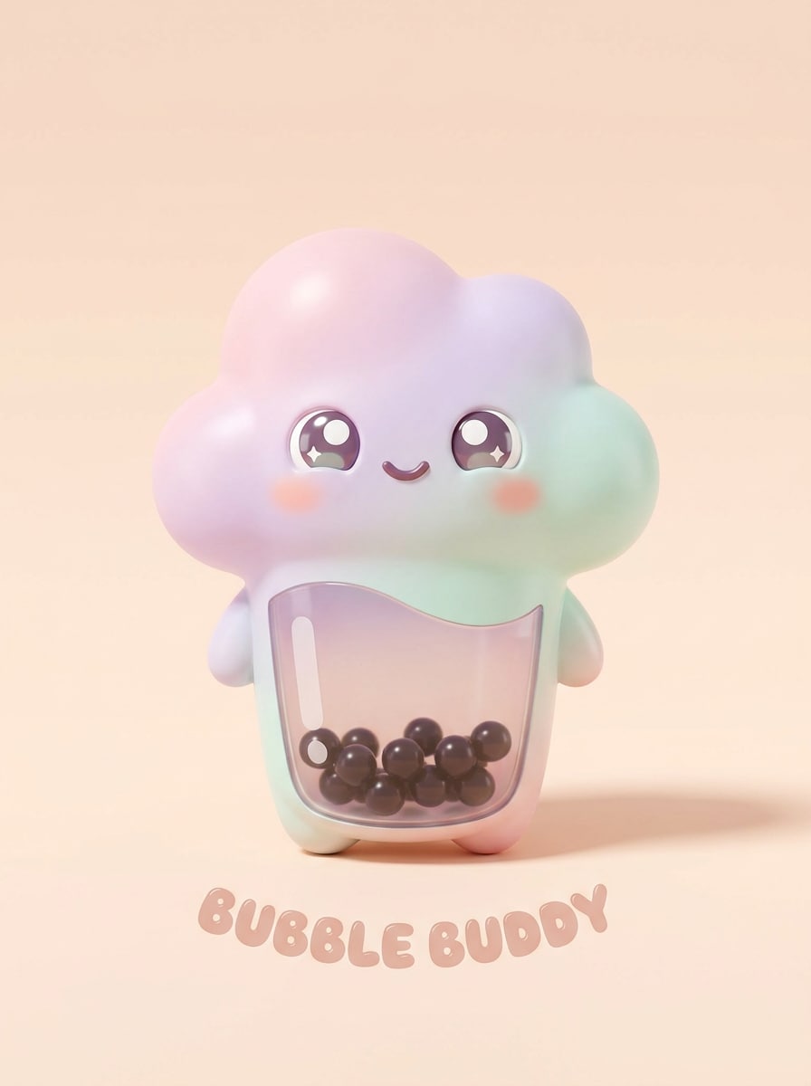 Drink Mascot Product Shot