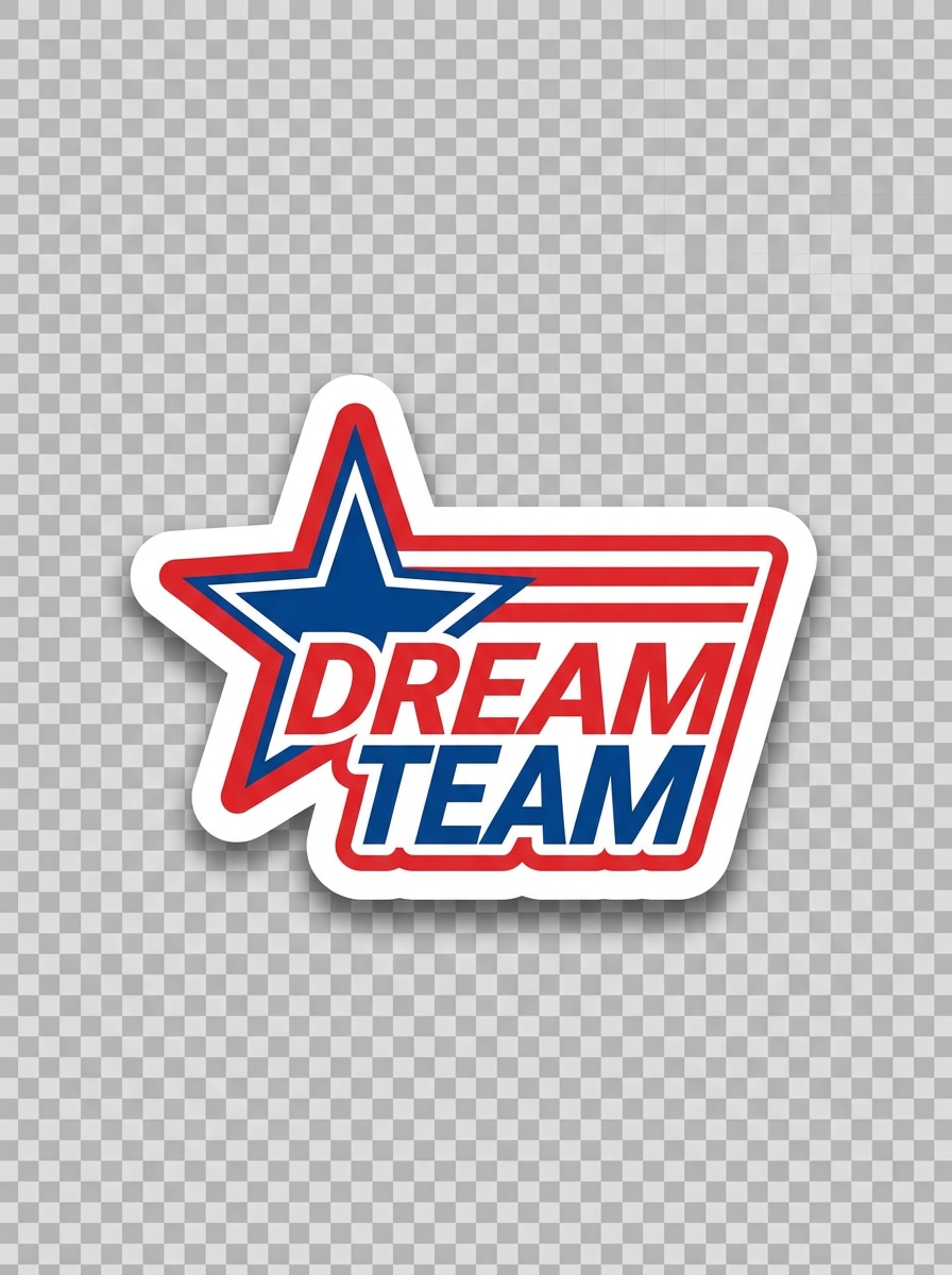 Drop Shadow Sticker