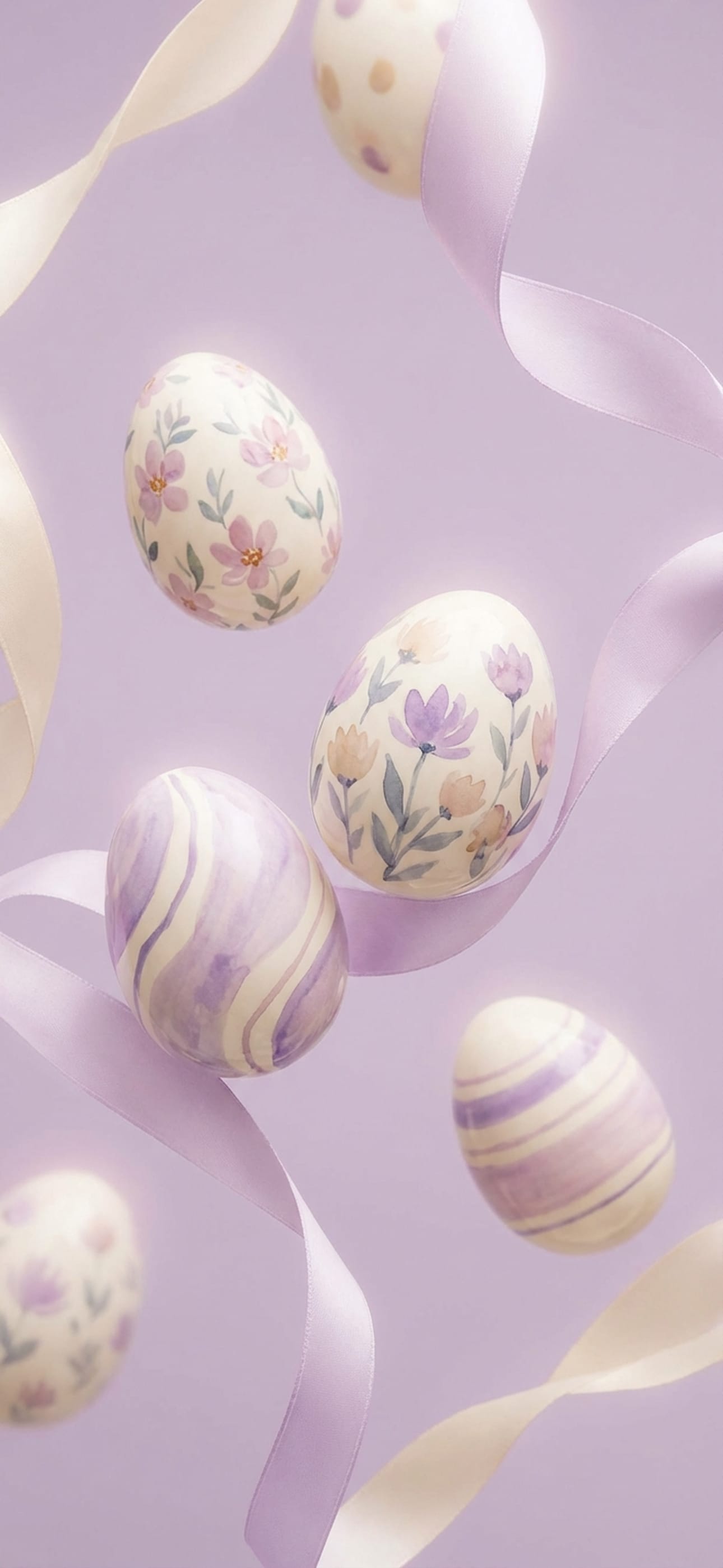 Aesthetic Lavender Eggs