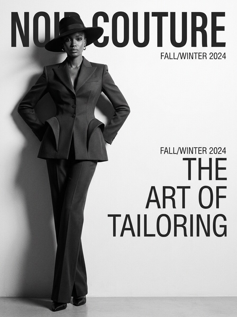 Editorial Fashion Poster