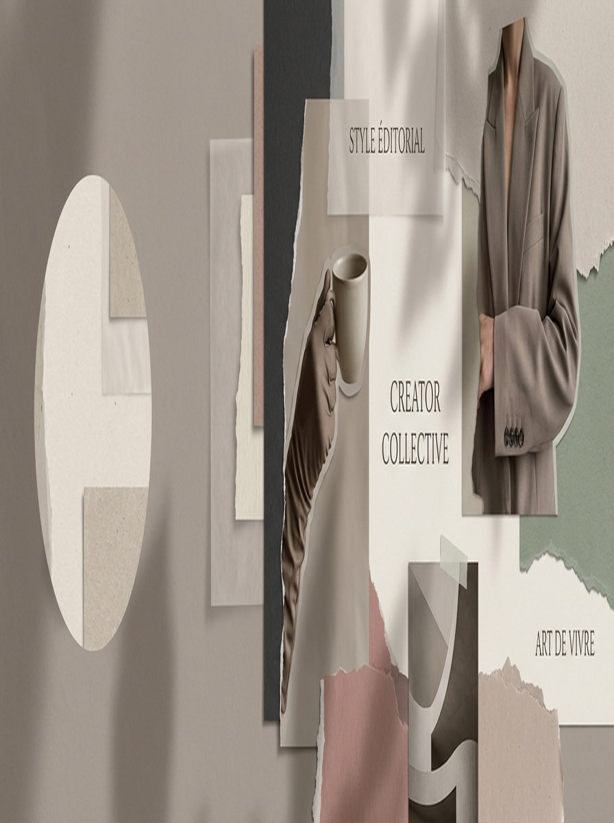 Editorial Moodboard Collage