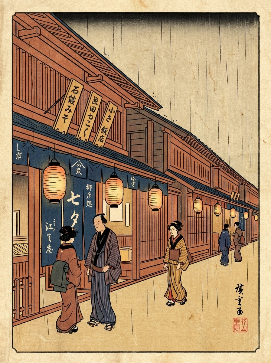 Edo Street Scene