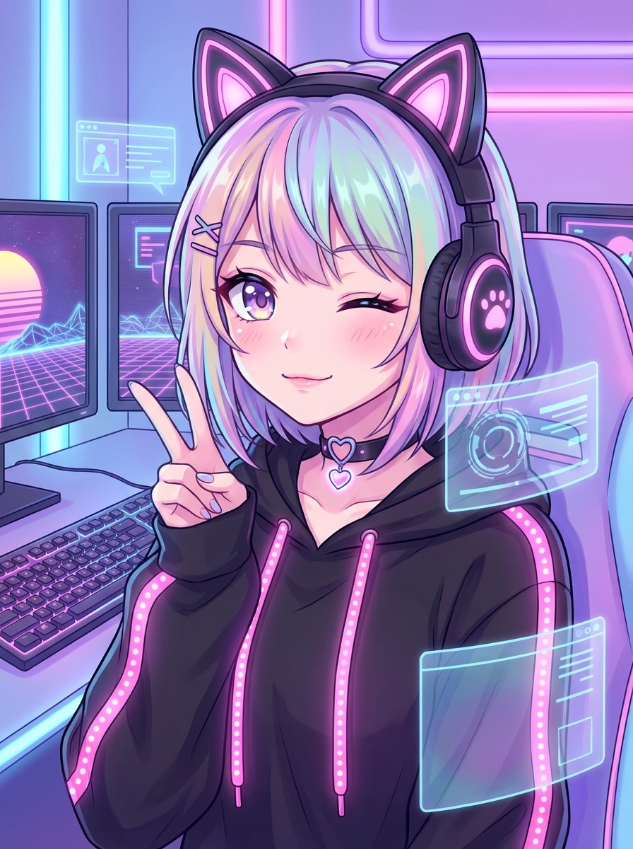 E-Girl Anime