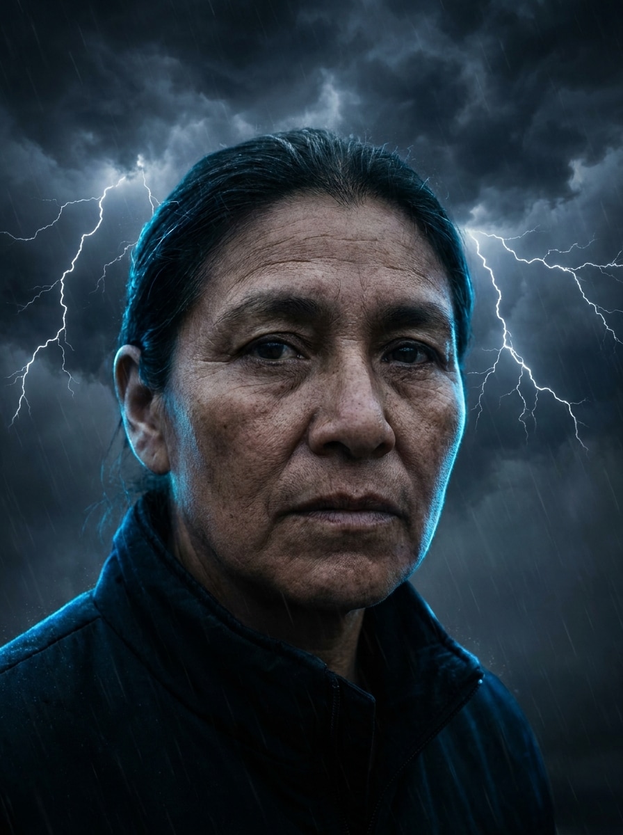 Electric Portrait Background
