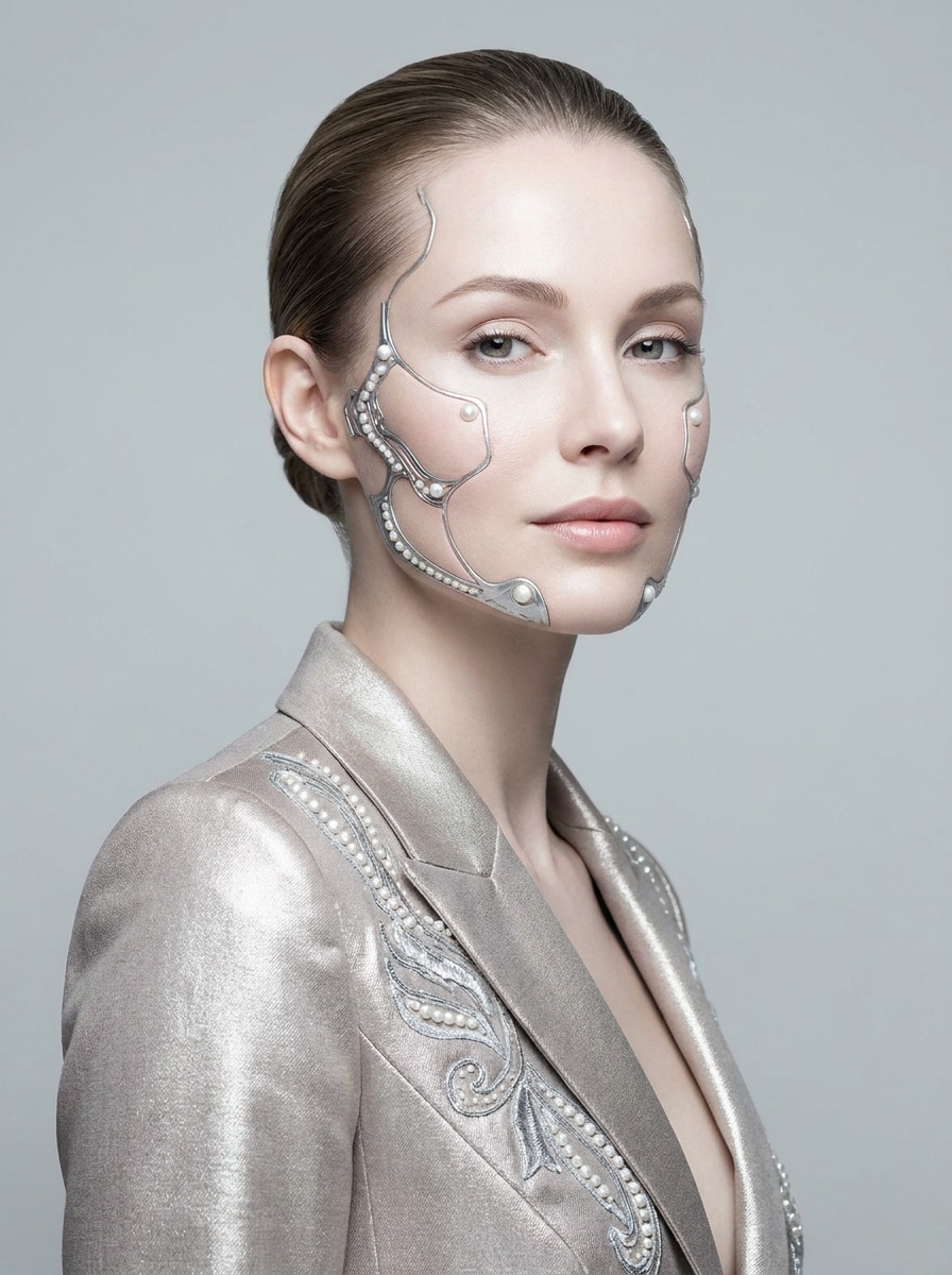 Elegant Female Cyborg