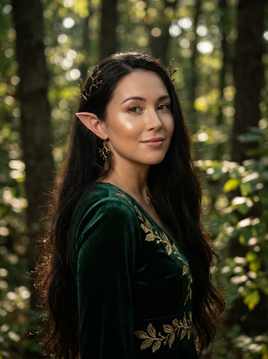 Elegant Woodland Elf