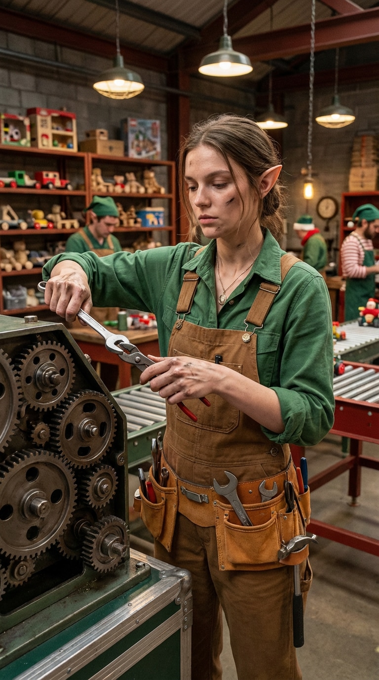 Baking Chef Elf after