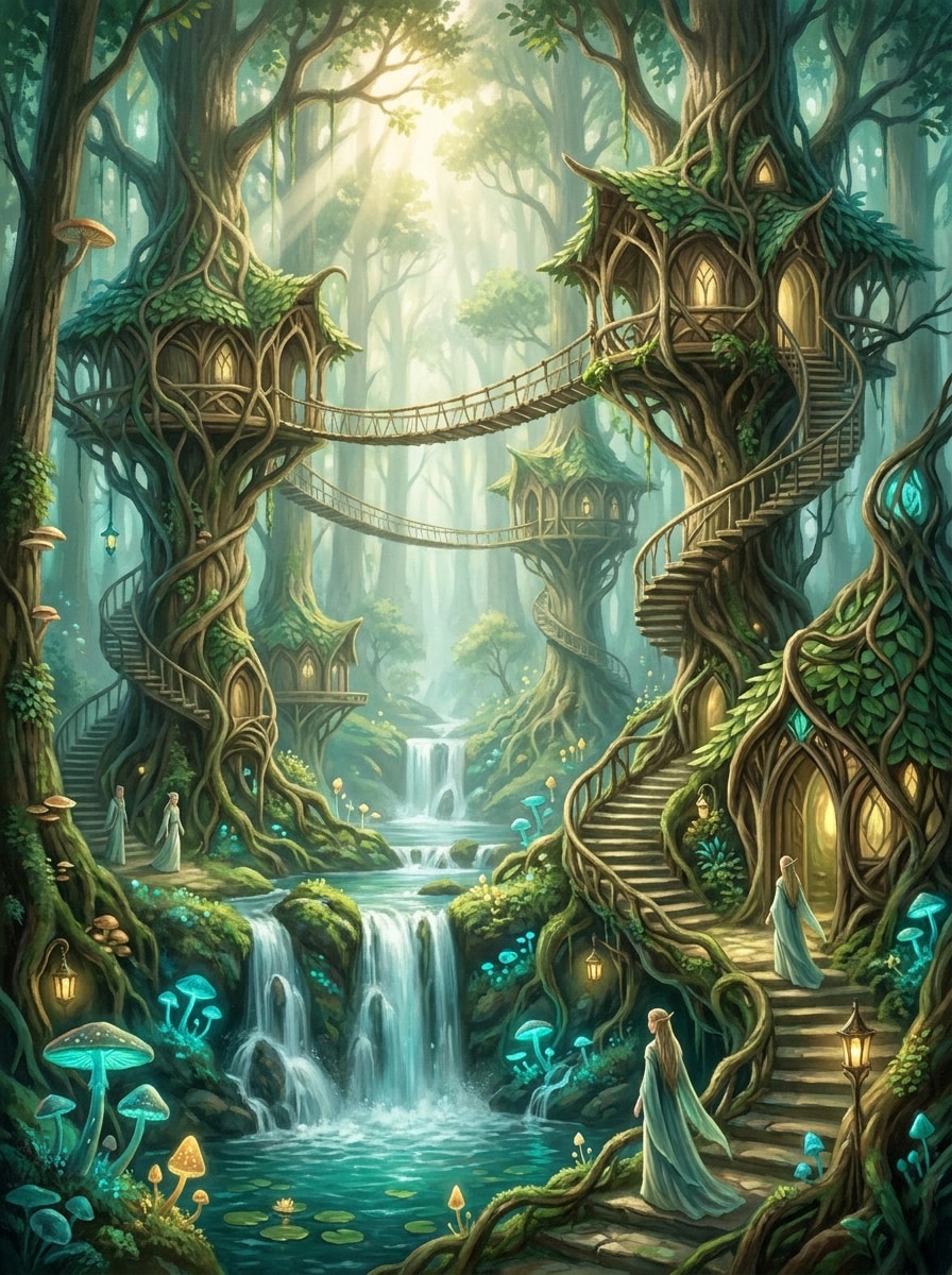 Elven Forest Settlement