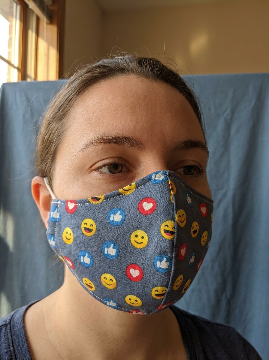 Emoji Print Mask