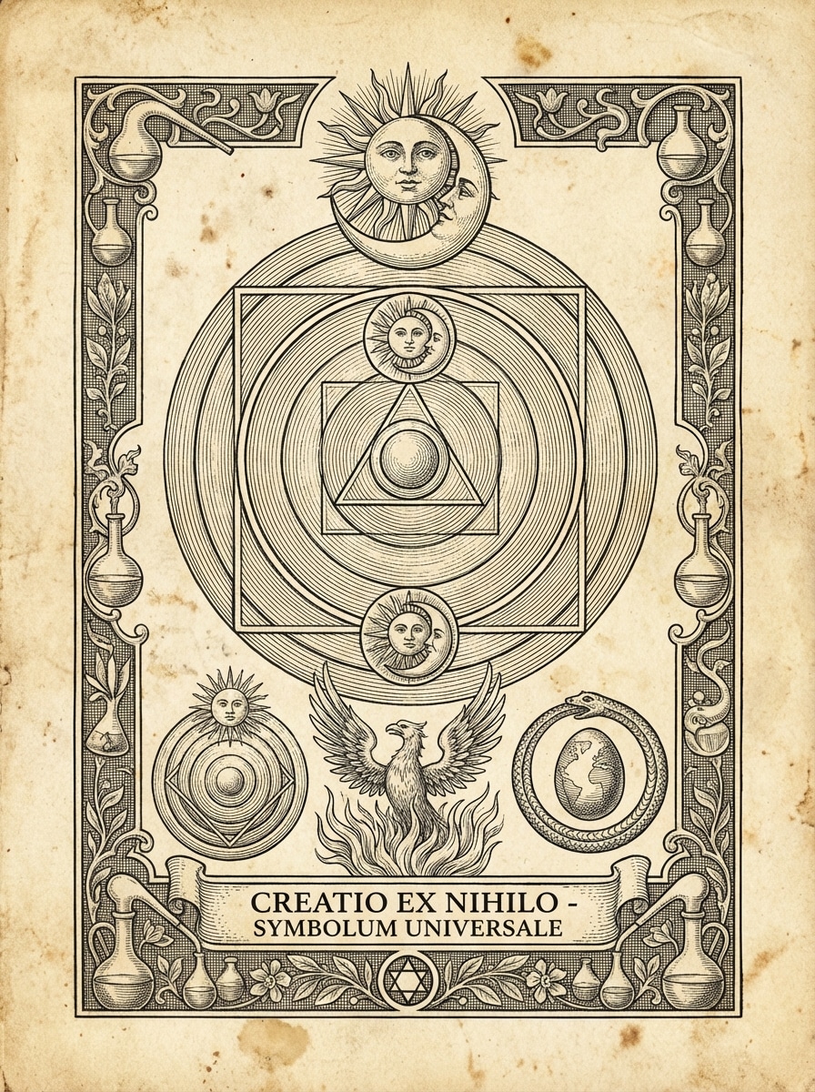 Engraved Esoteric Plate