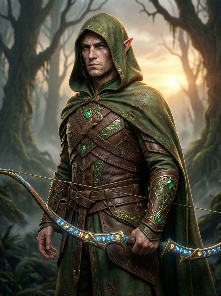 Epic DnD Hero Portrait