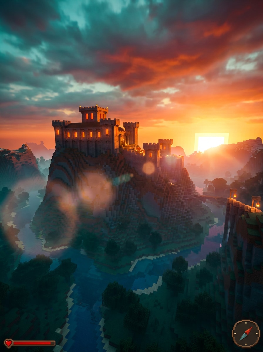 Epic Shader Minecraft Style