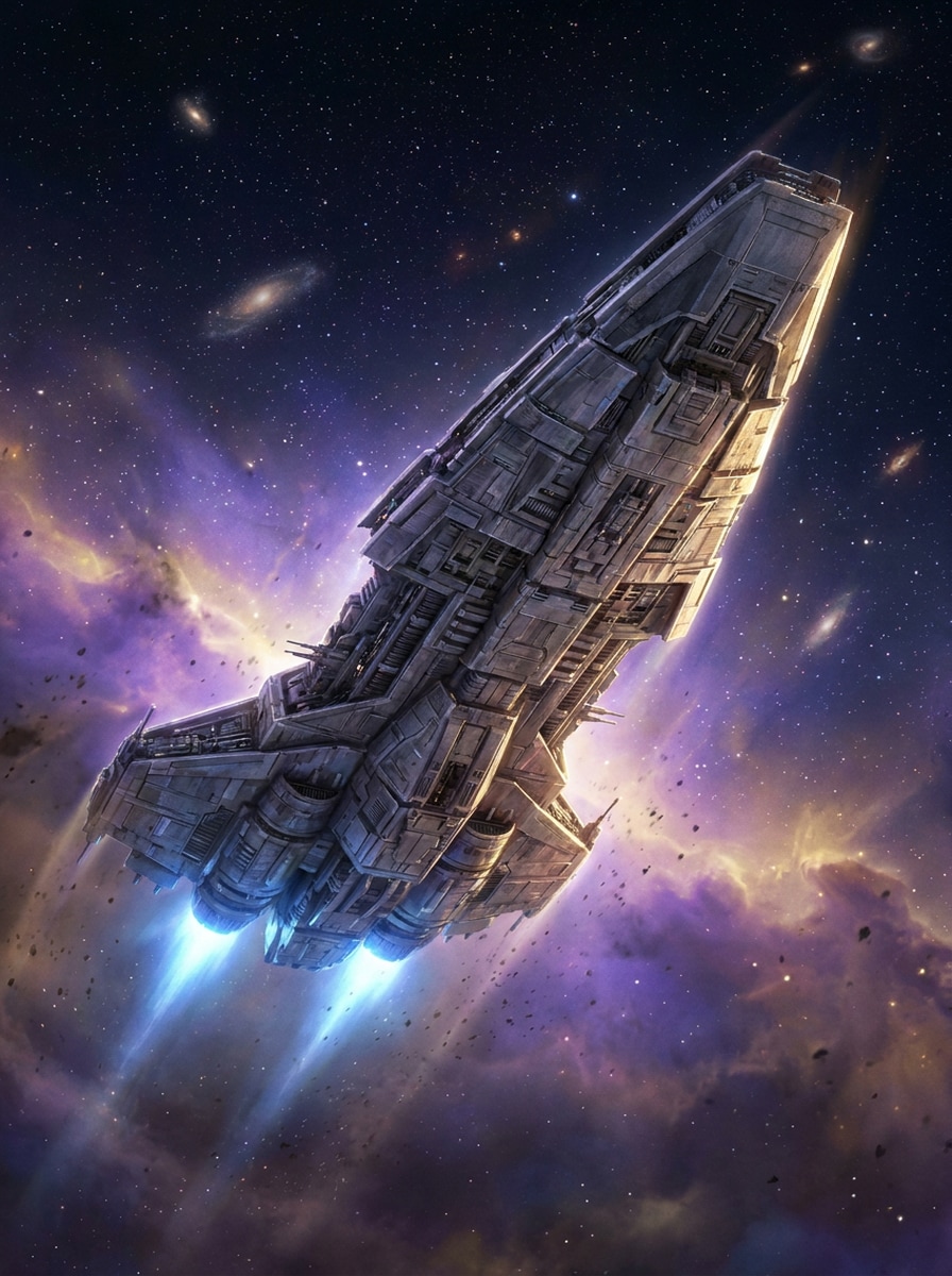Epic Space Opera Cruiser