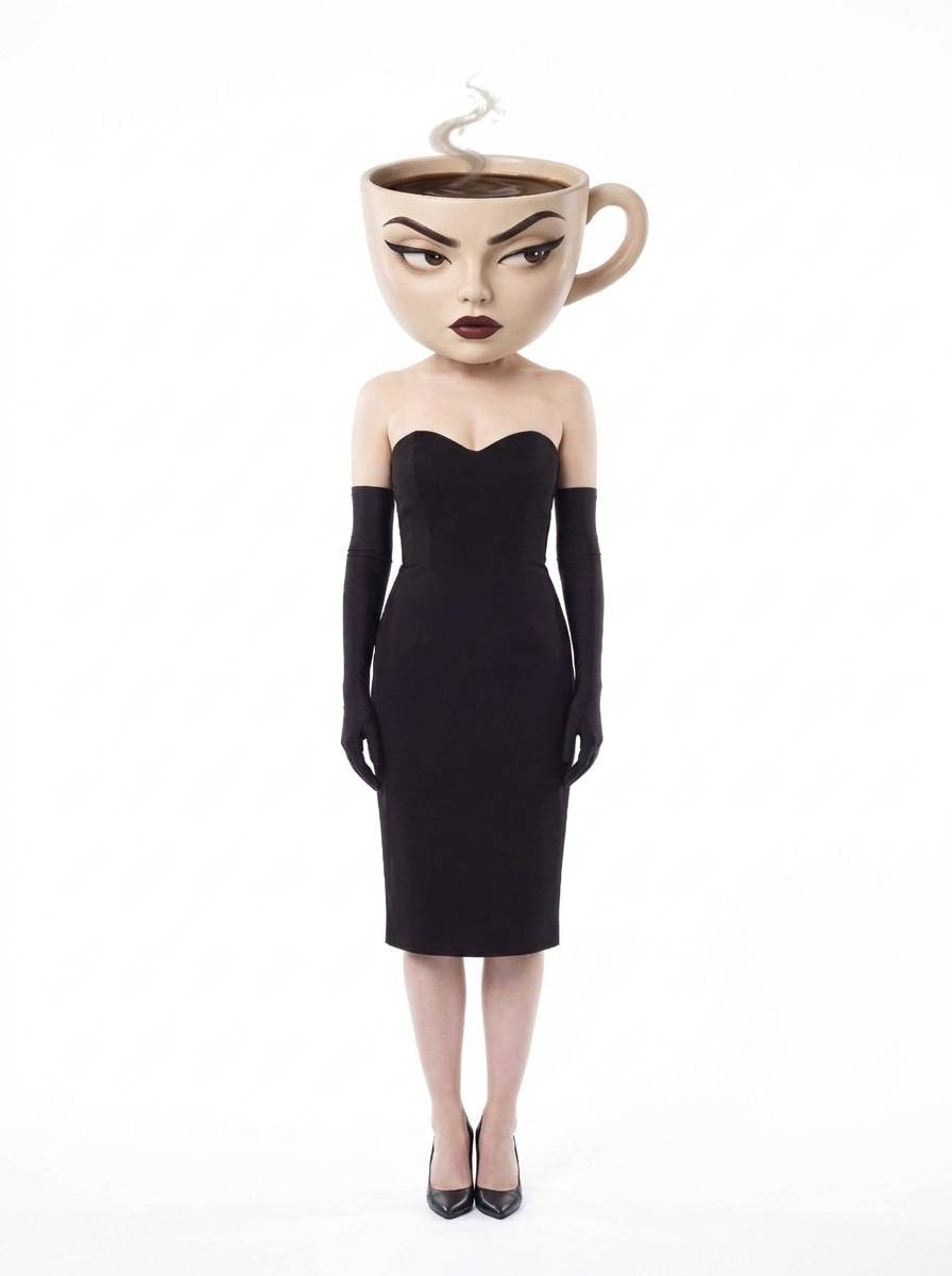 AI Espressona Signora Character