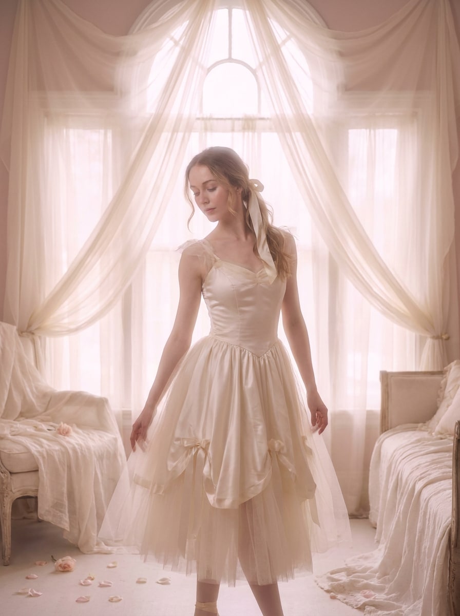 Ethereal Pastel Portrait