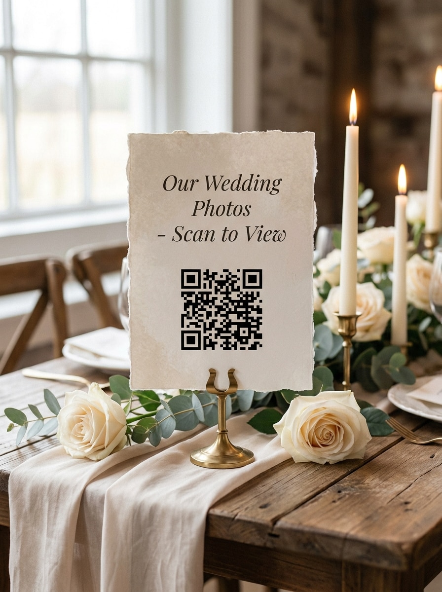Wedding or Event Photo QR