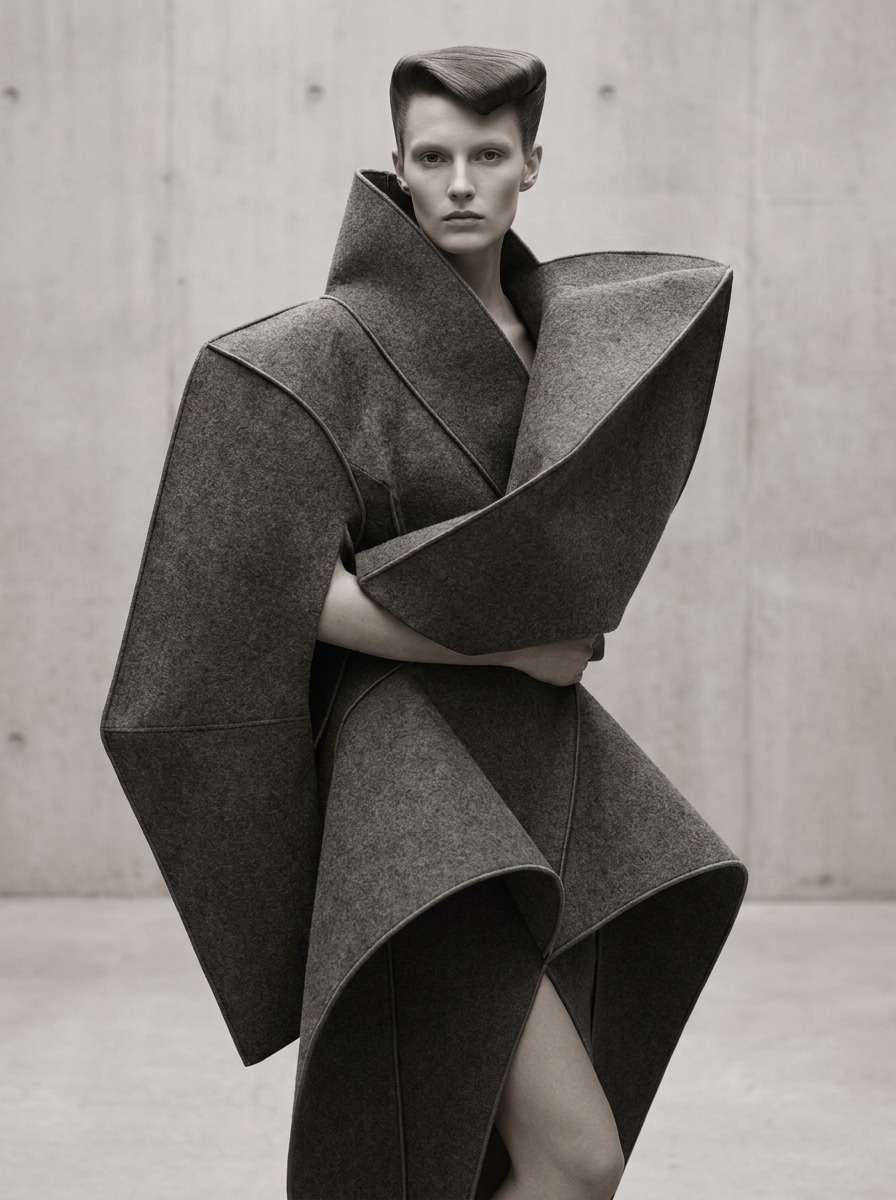 Exaggerated Silhouette Fashion