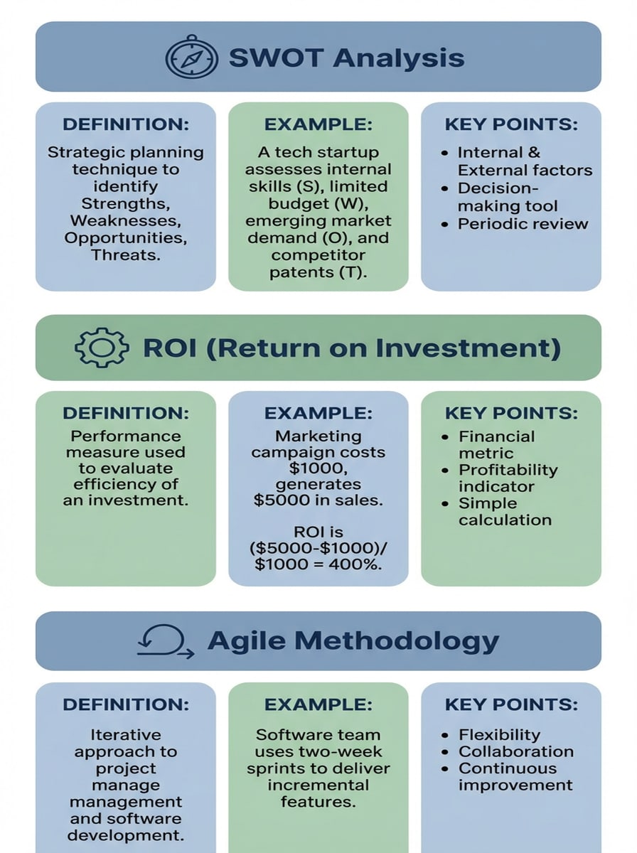 Exam Cram Summary Blocks