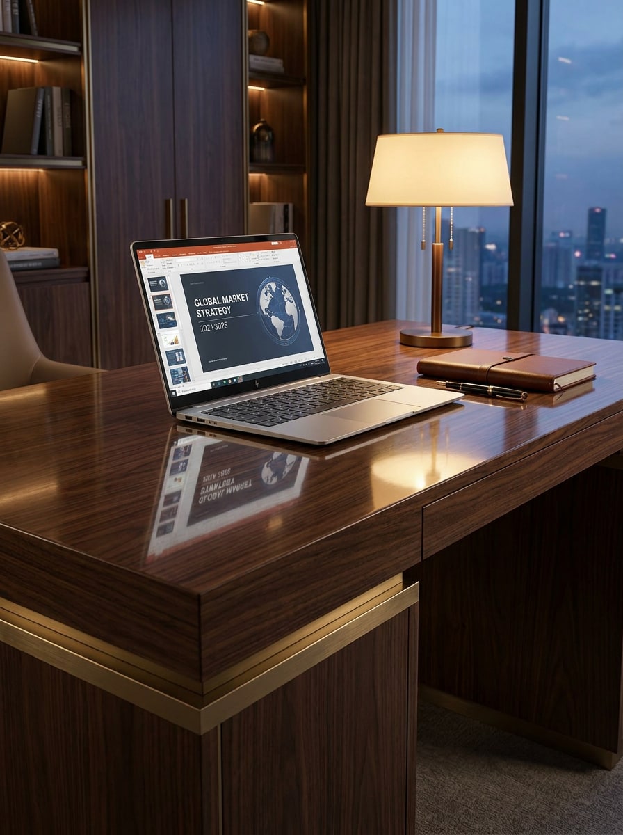 Executive Desk Mockup