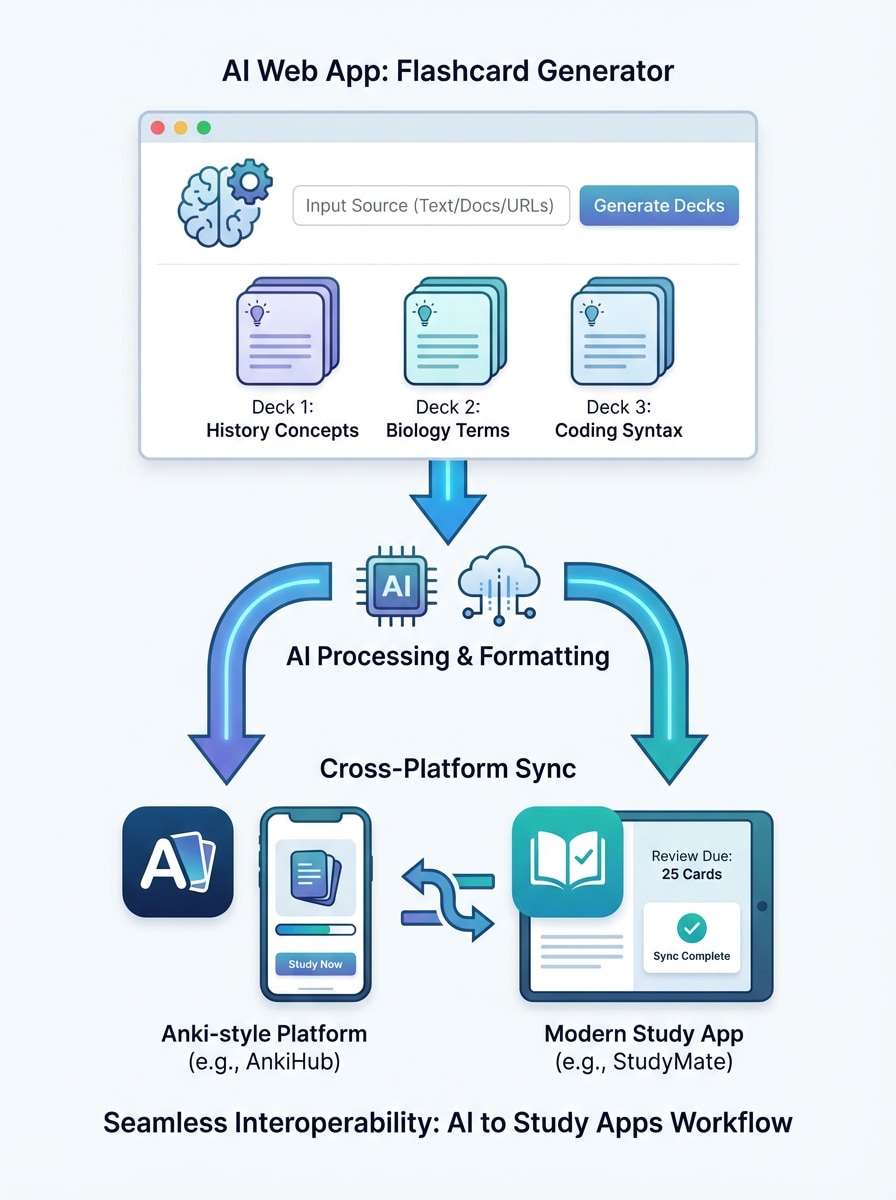 Export to Study Apps