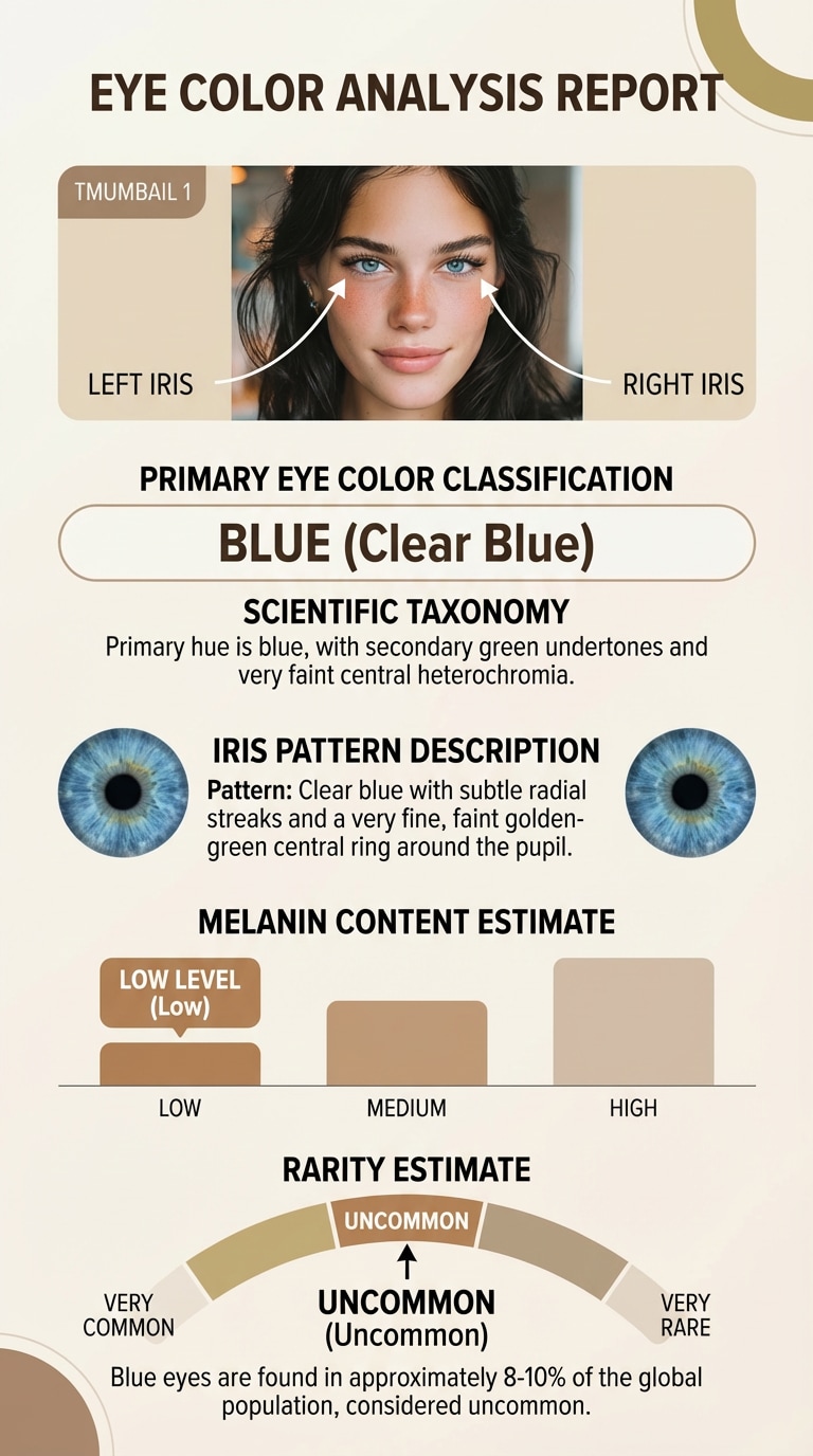 AI Eye Color Detector example 1