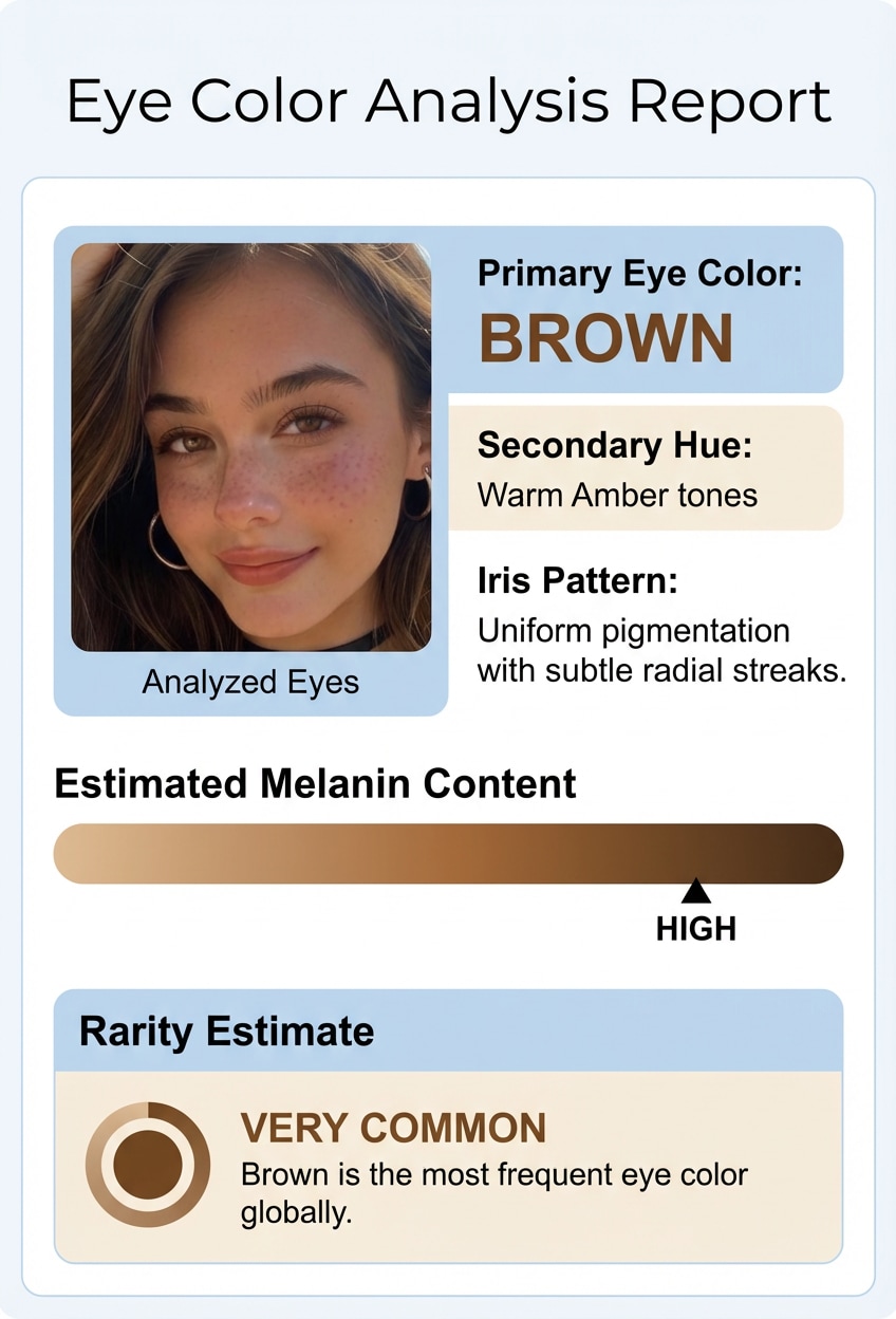 AI Eye Color Detector example 2