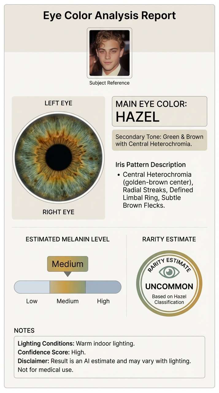AI Eye Color Detector example 3