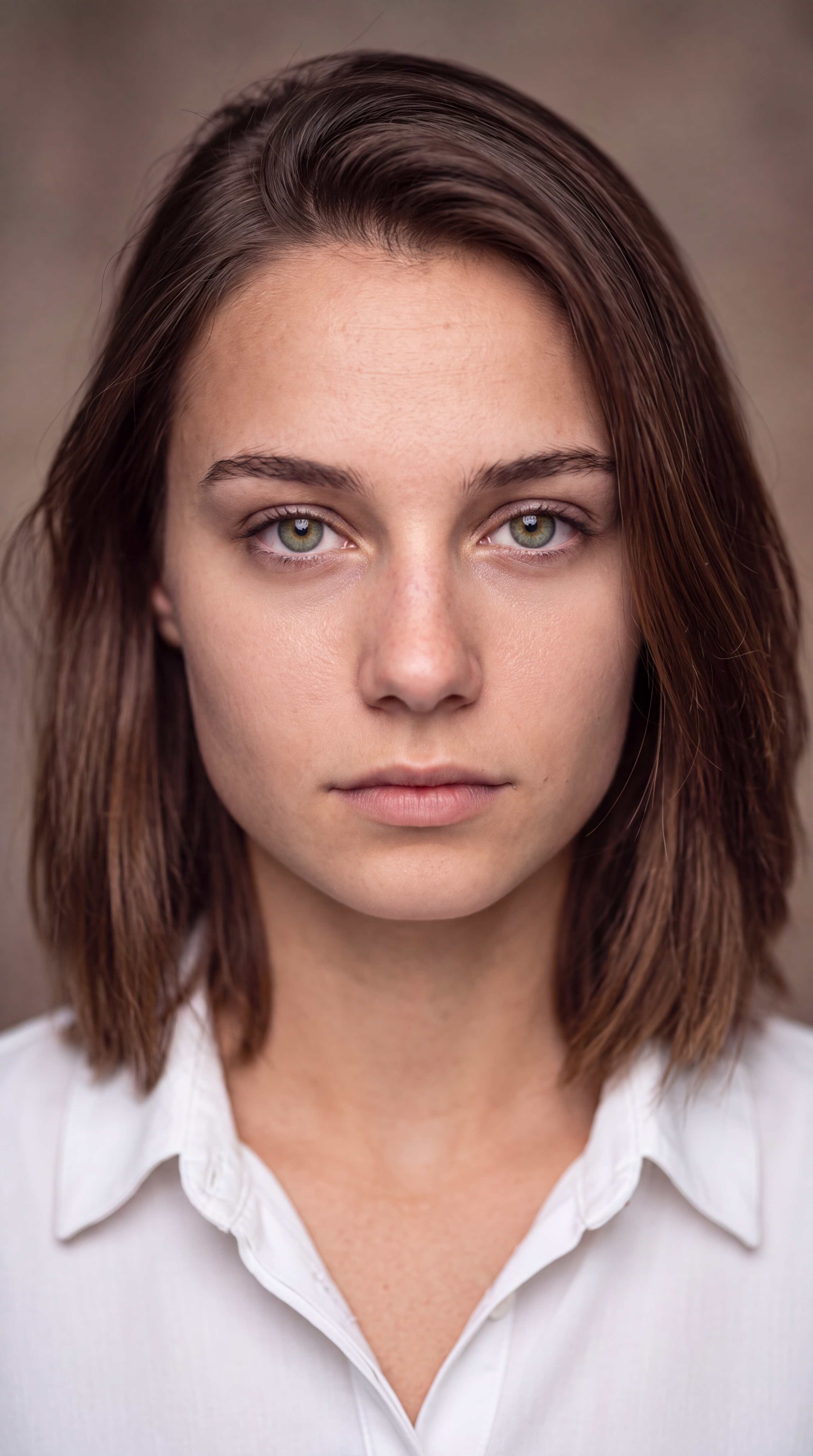 After dark circles removal photo