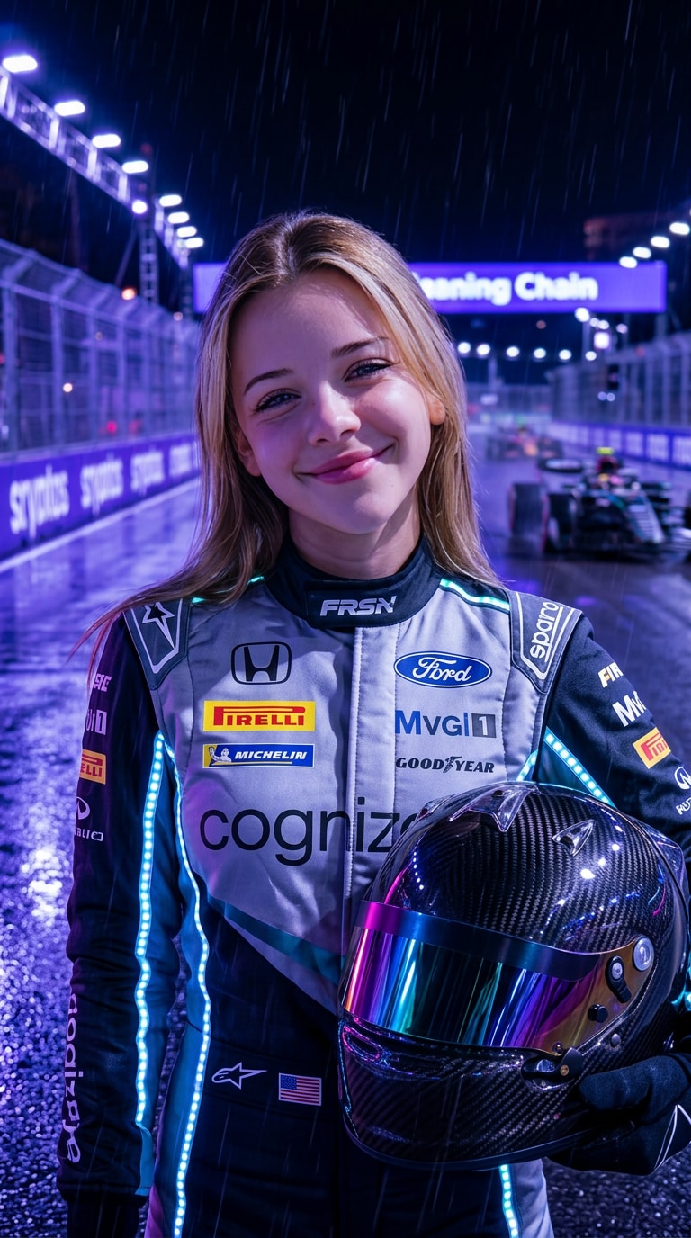 Night Race Neon Driver
