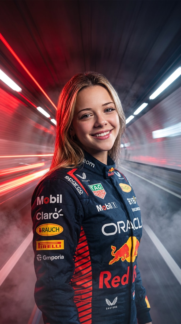 Speed Tunnel Portrait