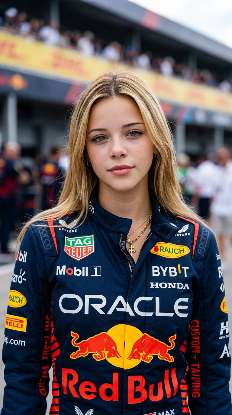 Race Weekend Press Portrait AI Edit