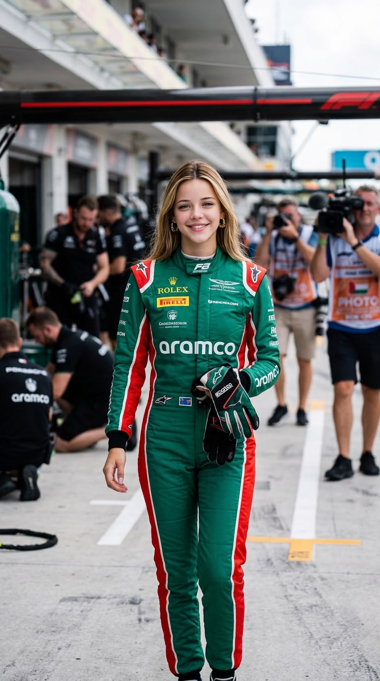 Pit Lane Walk Entrance Racing Portrait
