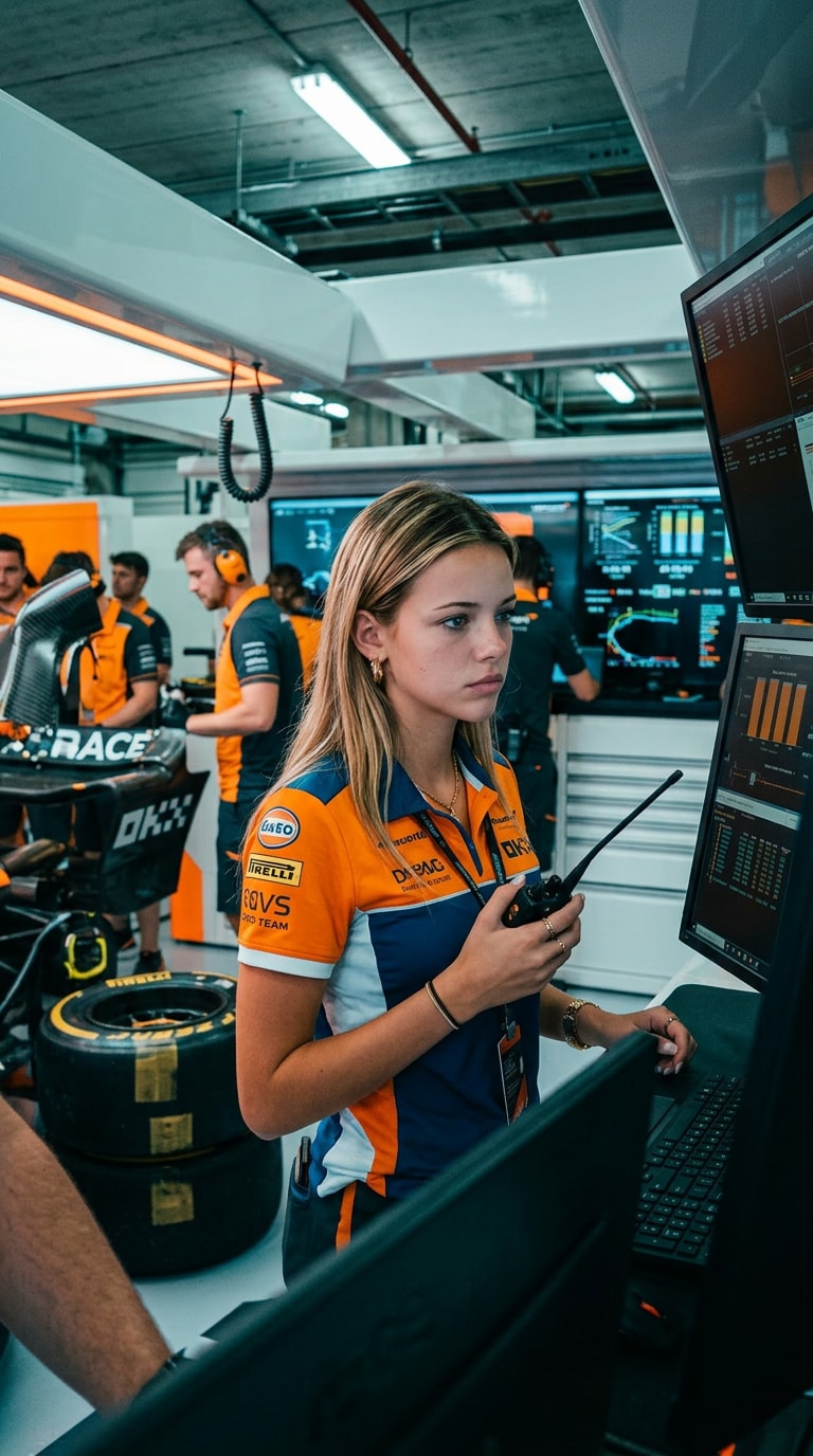 Garage Strategy Mood Motorsport AI Portrait