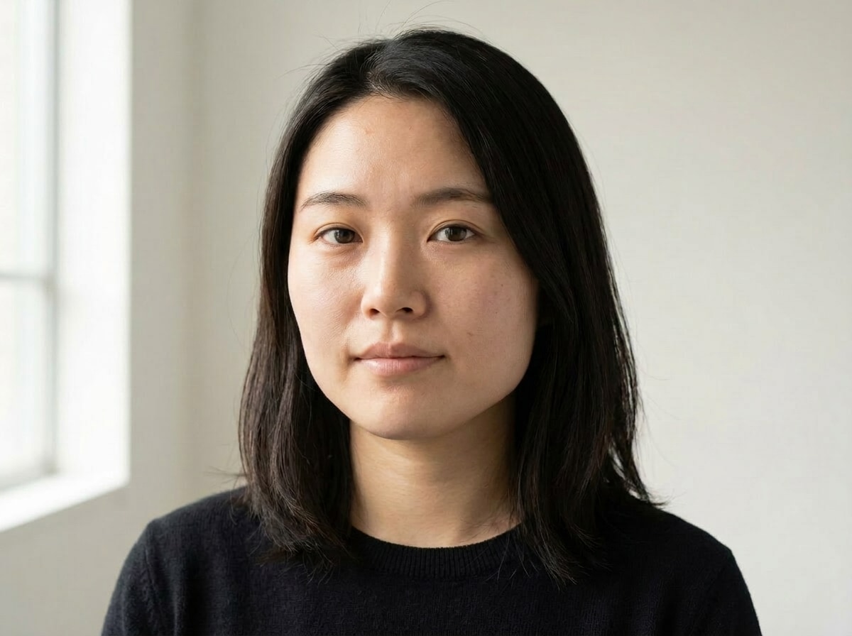 Original photo before AI analysis for Face Contour and Jawline Portrait