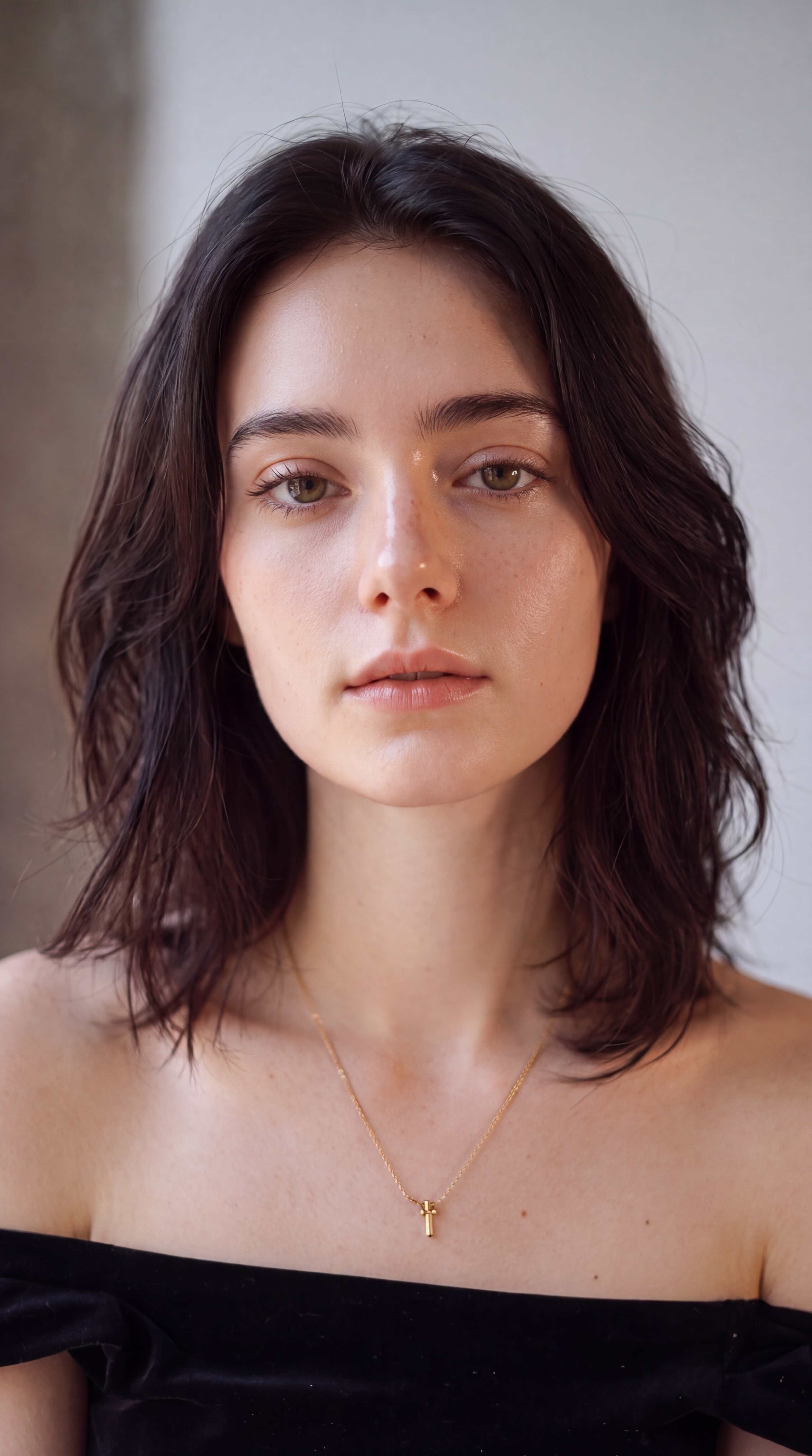 After face shine removal photo